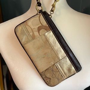 Vintage Coach Wristlet